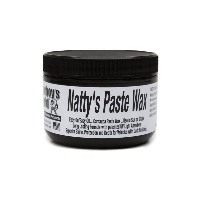Poorboys World Nattys Paste Wax BLACK