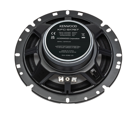 Kenwood KFC-S1767 - 17cm 6.5" 2-Way Car Coaxial Speaker 300 Watts