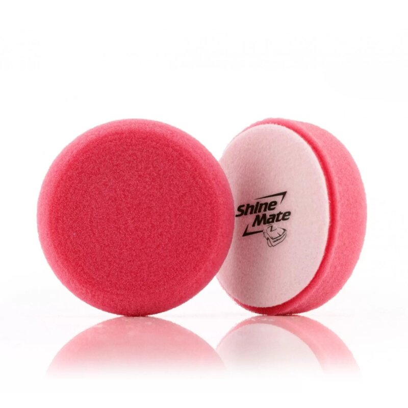 ShineMate 3.2inch Light Finishing Pad red