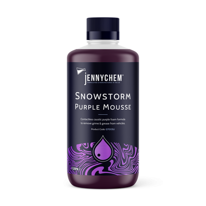Jennychem Snowstorm Purple Mousse 1L