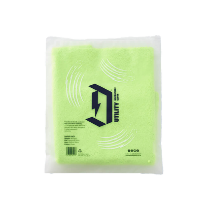 Duel Autocare Utility Dual-Sided Microfibre Cloth - Green