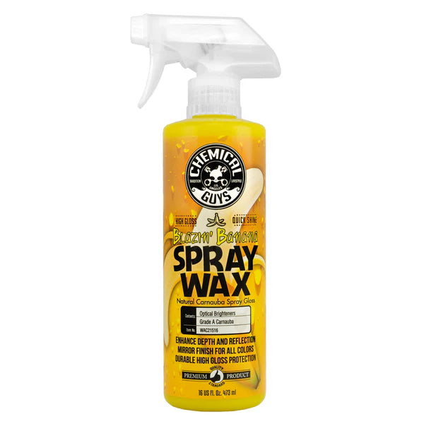 CHEMICAL GUYS Blazin' Banana Carnauba Spray Wax 16oz