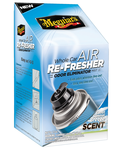 MEGUIARS AIR RE-FRESHER ODOR ELIMINATOR 59ML - SWEET SUMMER BREEZE