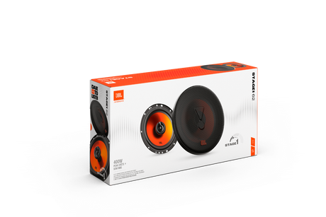 JBL Stage1 62 - 6.5" 2-Way Coaxial Car Speakers 400W - With Grills