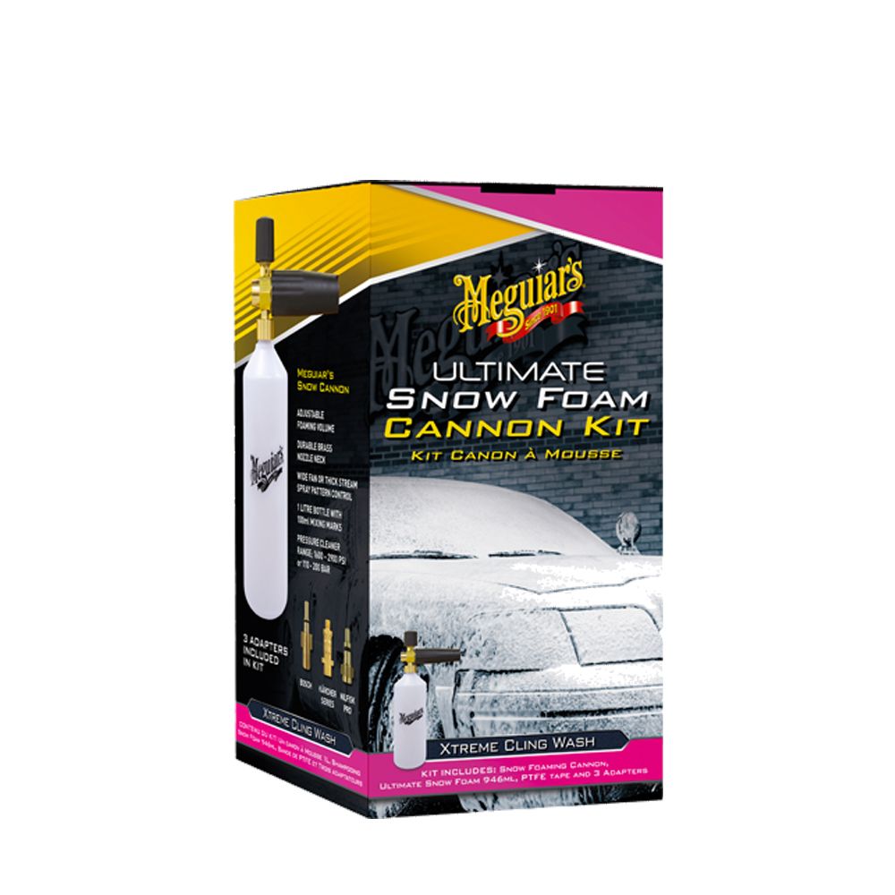 MEGUIARS ULTIMATE SNOW FOAM CANNON KIT