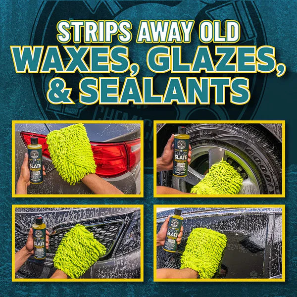 CHEMICAL GUYS CLEAN SLATE WAX STRIPPING CAR WASH 16OZ