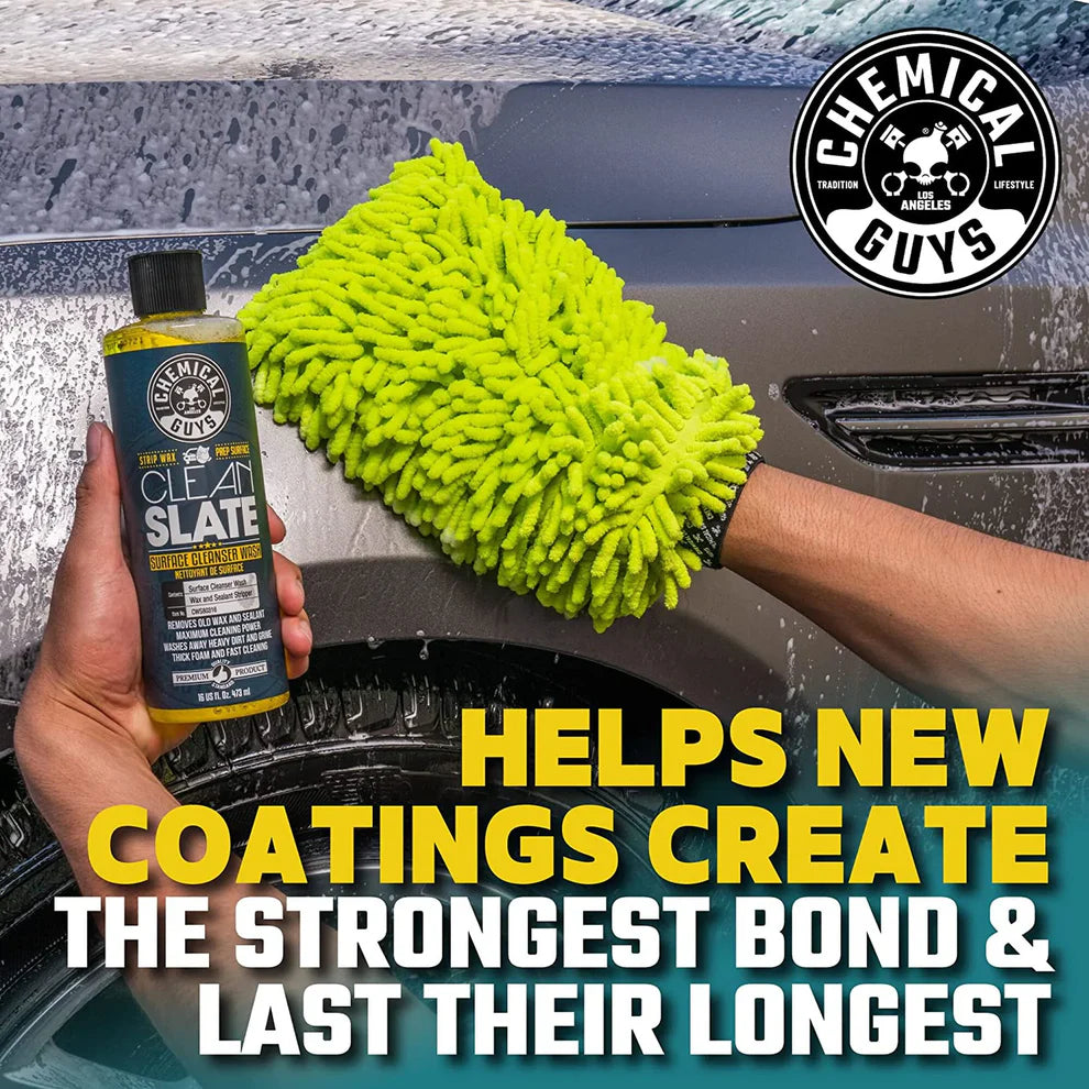 CHEMICAL GUYS CLEAN SLATE WAX STRIPPING CAR WASH 16OZ