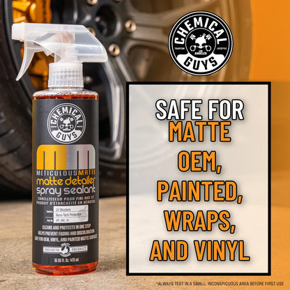 CHEMICAL GUYS METICULOUS MATTE DETAILER SPRAY FOR SATIN & MATTE FINISHES