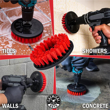 Chemical Guys Spinner Carpet Drill Brush - Medium Duty
