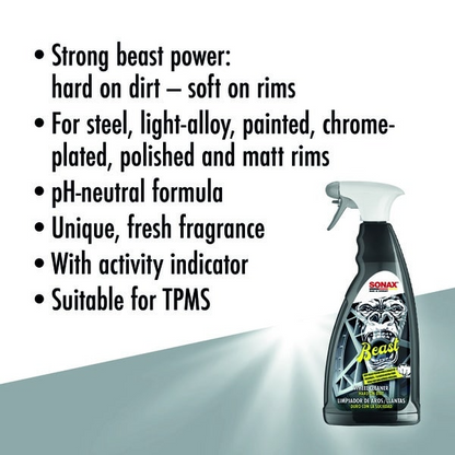 SONAX Felgen Beast Wheel Cleaner 1 Litre